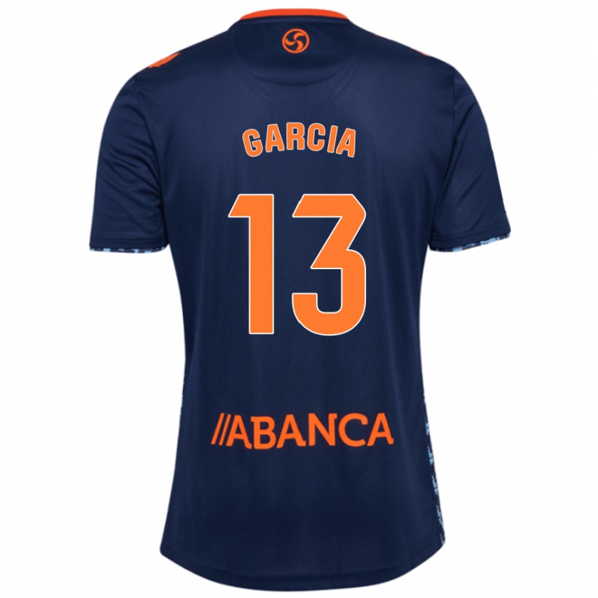 Kandiny Damen Raúl García #13 Marineblau Auswärtstrikot Trikot 2024/25 T-Shirt