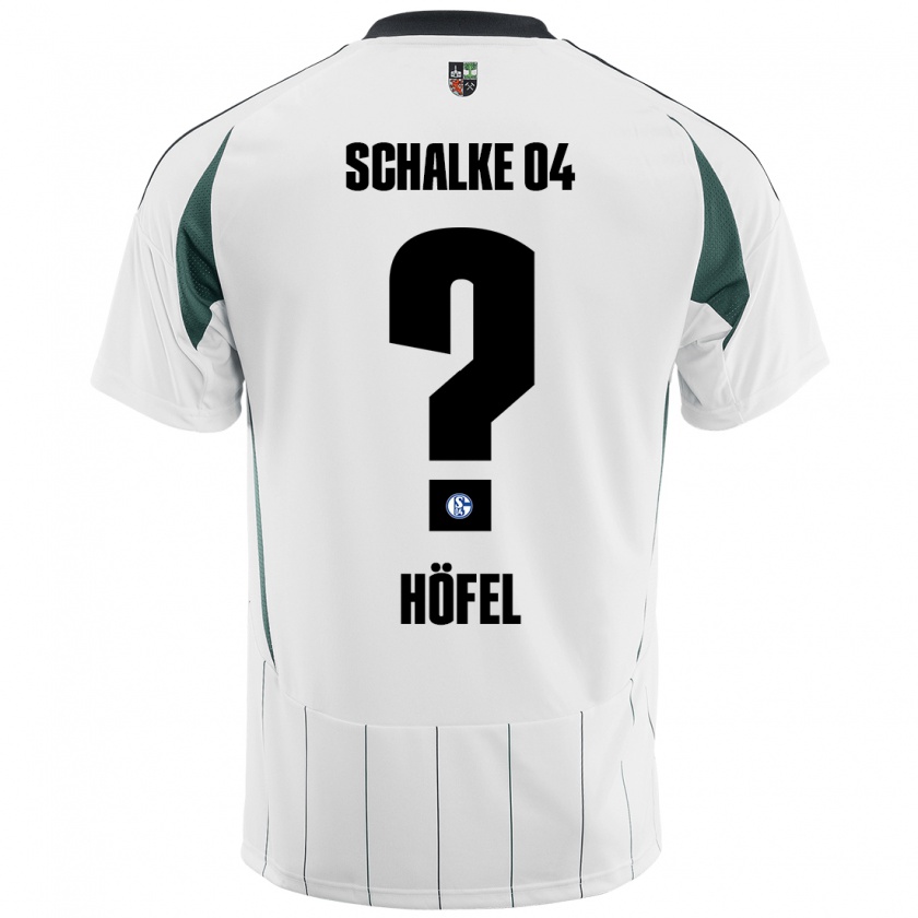 Kandiny Damen Luca Höfel #0 Weiß Grün Auswärtstrikot Trikot 2024/25 T-Shirt