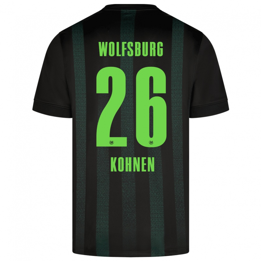 Kandiny Damen Ben Kohnen #26 Dunkelgrün Auswärtstrikot Trikot 2024/25 T-Shirt