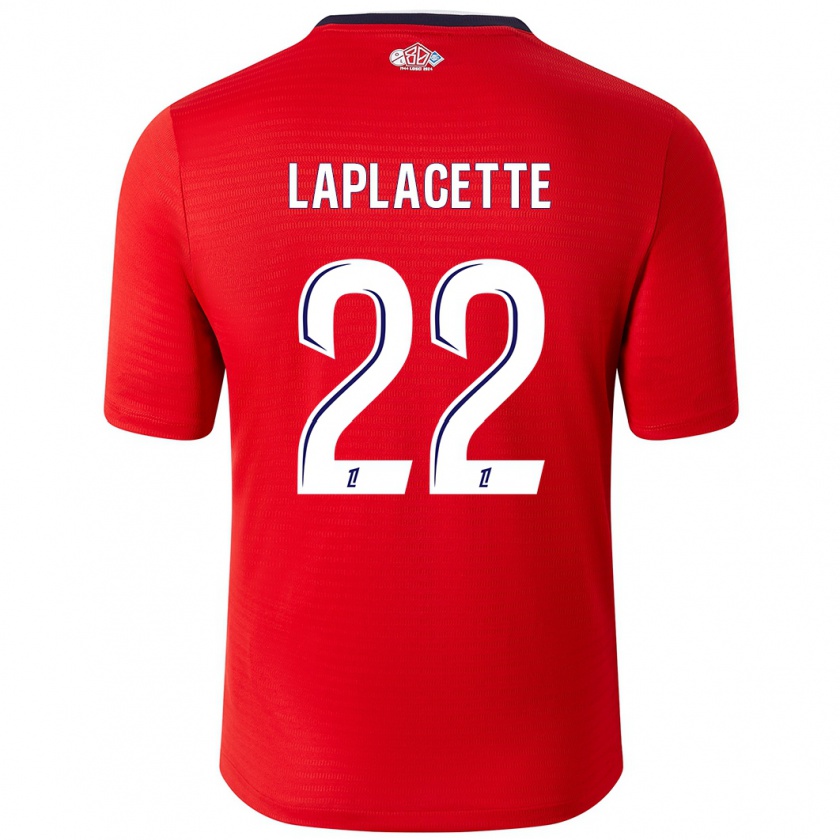 Kandiny Kinder Tess Laplacette #22 Rot Weiß Heimtrikot Trikot 2024/25 T-Shirt