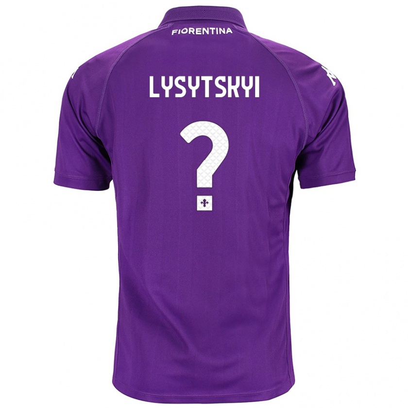 Kandiny Kinder Andriy Lysytskyi #0 Violett Heimtrikot Trikot 2024/25 T-Shirt