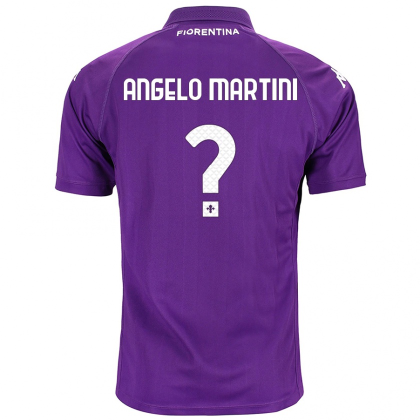 Kandiny Kinder Angelo Martini #0 Violett Heimtrikot Trikot 2024/25 T-Shirt