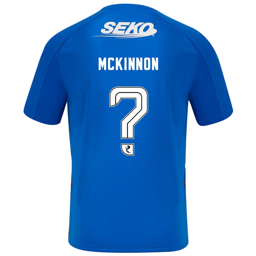 Kandiny Kinder Cole Mckinnon #0 Dunkelblau Heimtrikot Trikot 2024/25 T-Shirt