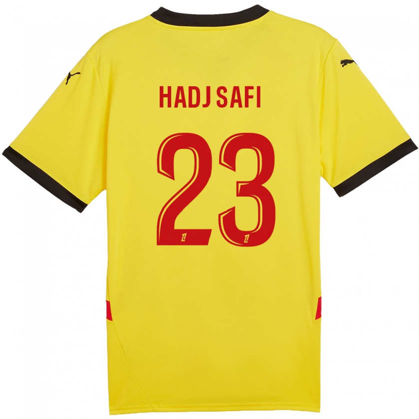 Kandiny Kinder Souhina Hadj Safi #23 Gelb Rot Heimtrikot Trikot 2024/25 T-Shirt