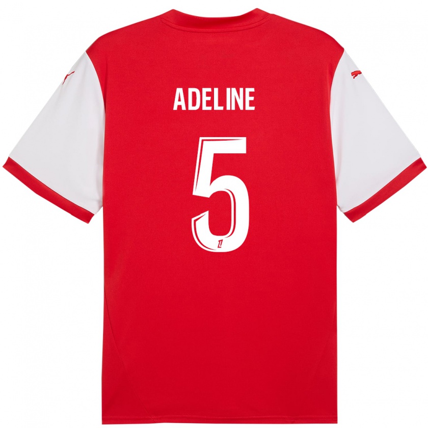 Kandiny Kinder Martin Adeline #5 Rot Weiß Heimtrikot Trikot 2024/25 T-Shirt