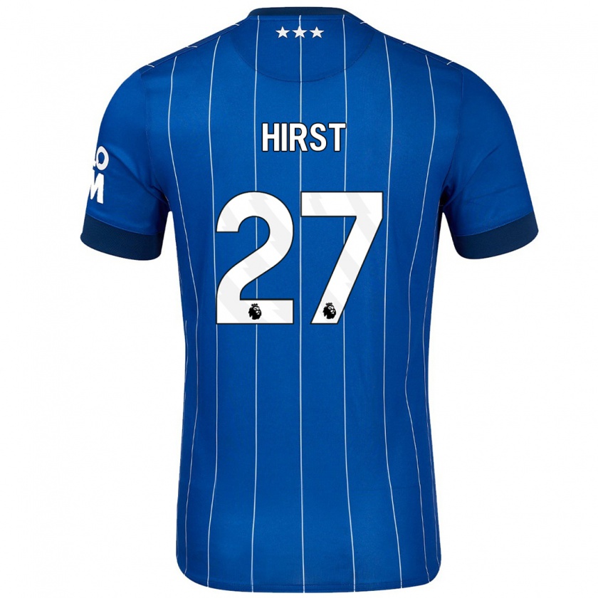 Kandiny Kinder George Hirst #27 Marineblau Heimtrikot Trikot 2024/25 T-Shirt