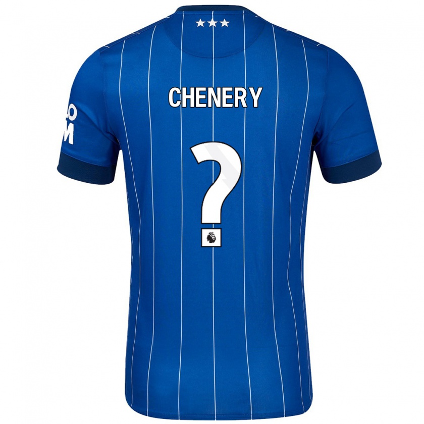 Kandiny Kinder George Chenery #0 Marineblau Heimtrikot Trikot 2024/25 T-Shirt