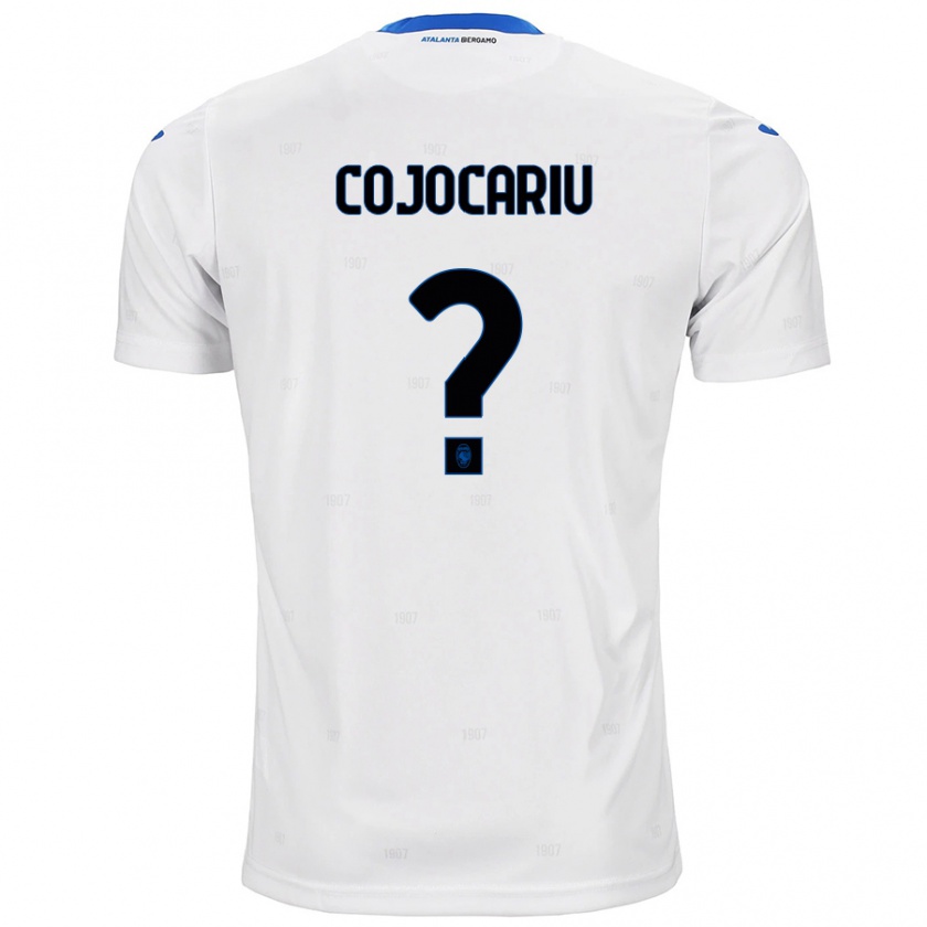 Kandiny Kinder Raul Cojocariu #0 Weiß Auswärtstrikot Trikot 2024/25 T-Shirt