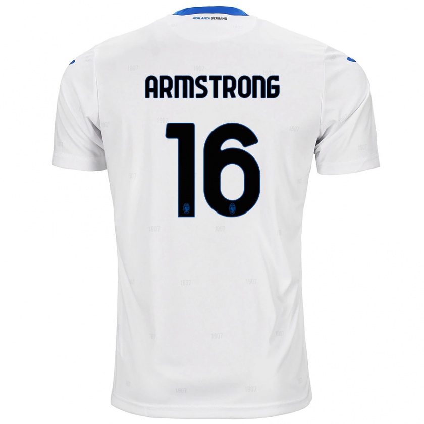 Kandiny Kinder Daniel Armstrong #16 Weiß Auswärtstrikot Trikot 2024/25 T-Shirt