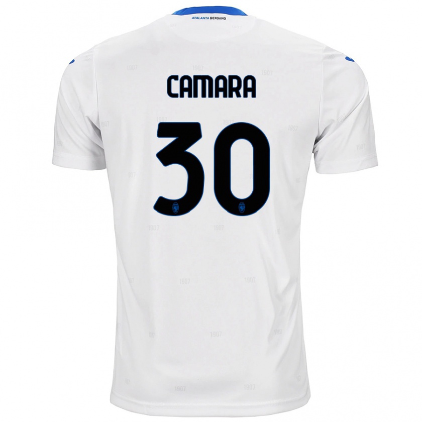 Kandiny Kinder Henry Camara #30 Weiß Auswärtstrikot Trikot 2024/25 T-Shirt