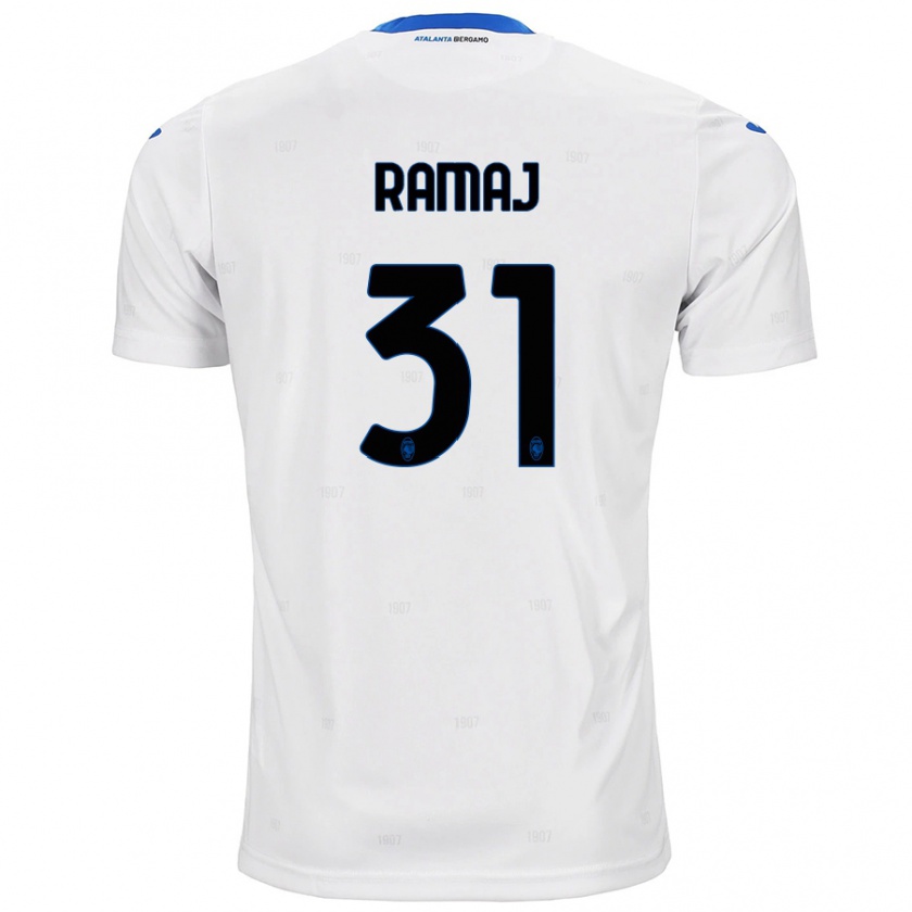 Kandiny Kinder Gabriel Ramaj #31 Weiß Auswärtstrikot Trikot 2024/25 T-Shirt