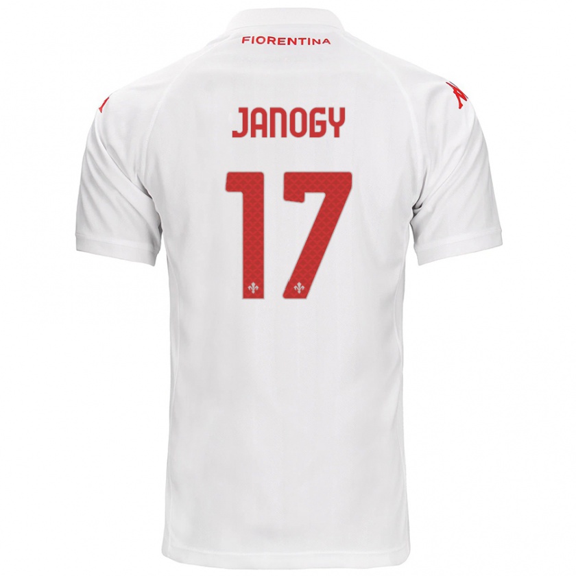 Kandiny Kinder Madelen Janogy #17 Weiß Auswärtstrikot Trikot 2024/25 T-Shirt