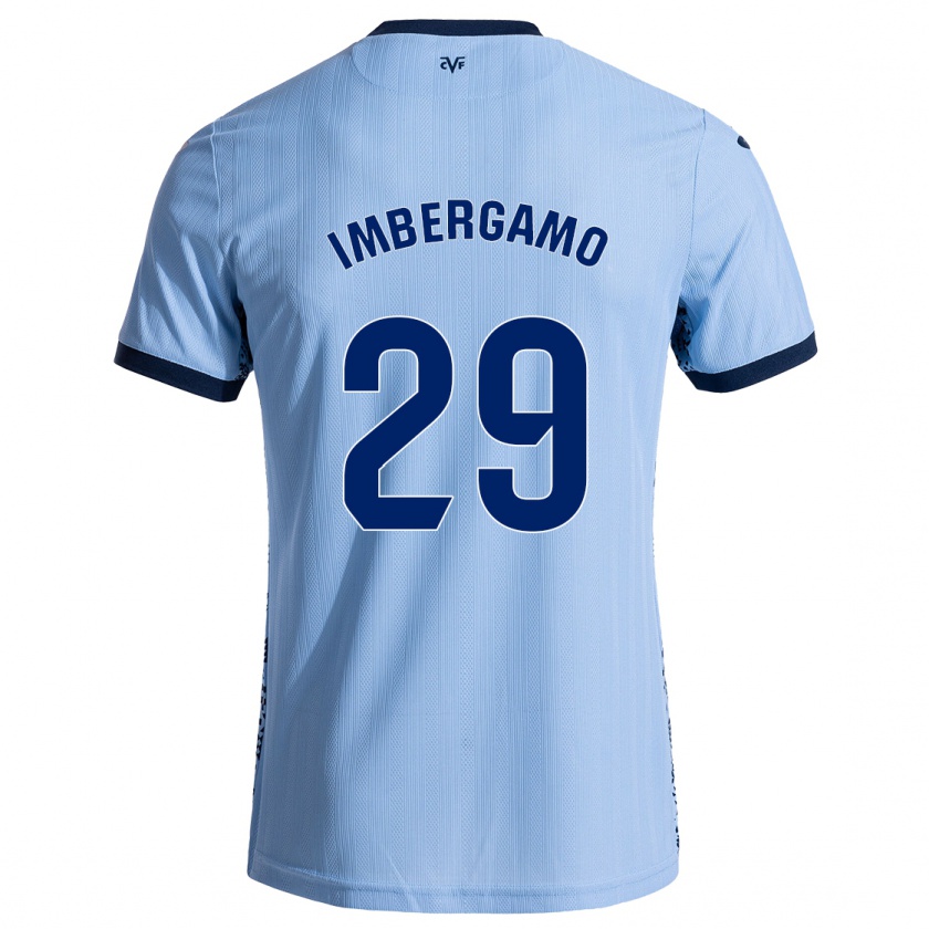 Kandiny Kinder Mar Imbergamo #29 Himmelblau Auswärtstrikot Trikot 2024/25 T-Shirt