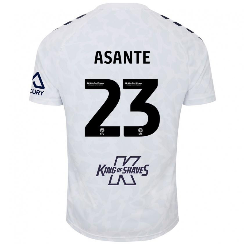 Kandiny Kinder Brandon Thomas-Asante #23 Weiß Auswärtstrikot Trikot 2024/25 T-Shirt