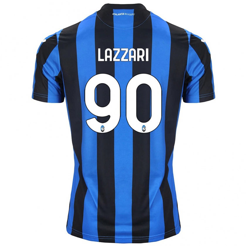 Kandiny Herren Ilaria Lazzari #90 Blau Schwarz Heimtrikot Trikot 2024/25 T-Shirt