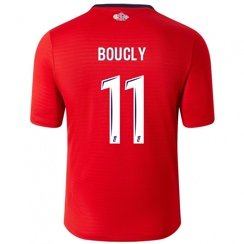 Kandiny Herren Maïté Boucly #11 Rot Weiß Heimtrikot Trikot 2024/25 T-Shirt