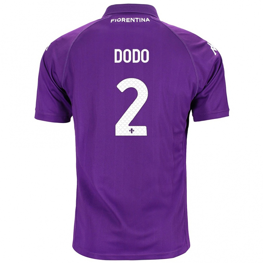 Kandiny Herren Dodô #2 Violett Heimtrikot Trikot 2024/25 T-Shirt