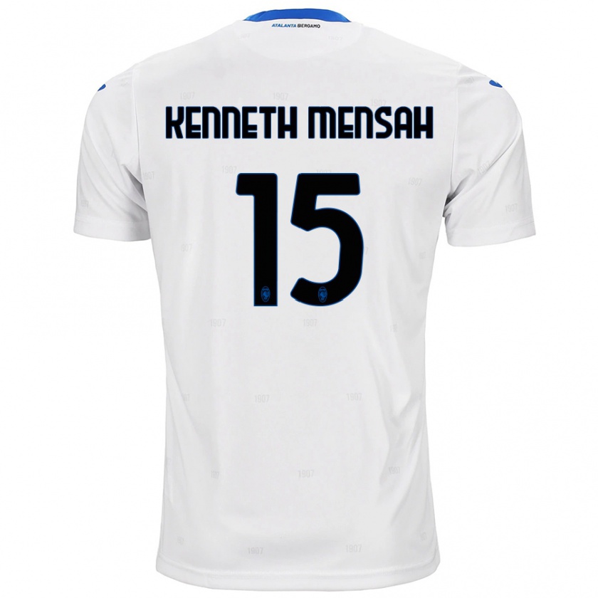 Kandiny Herren Anthony Kenneth Mensah #15 Weiß Auswärtstrikot Trikot 2024/25 T-Shirt