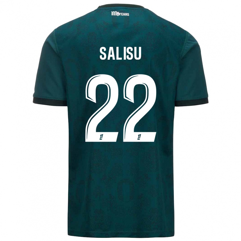 Kandiny Herren Mohammed Salisu #22 Dunkelgrün Auswärtstrikot Trikot 2024/25 T-Shirt