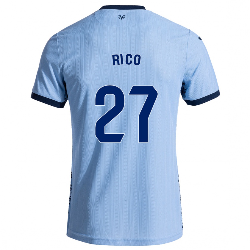 Kandiny Herren Vera Rico #27 Himmelblau Auswärtstrikot Trikot 2024/25 T-Shirt