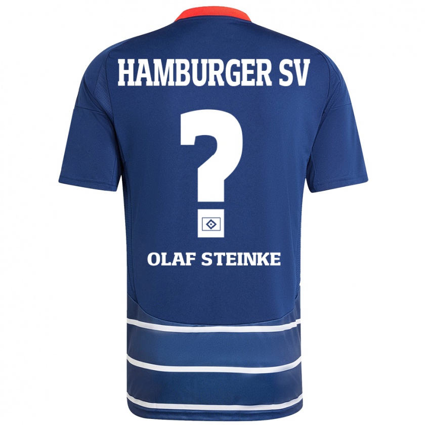 Kandiny Herren Eric Olaf Steinke #0 Dunkelblau Auswärtstrikot Trikot 2024/25 T-Shirt