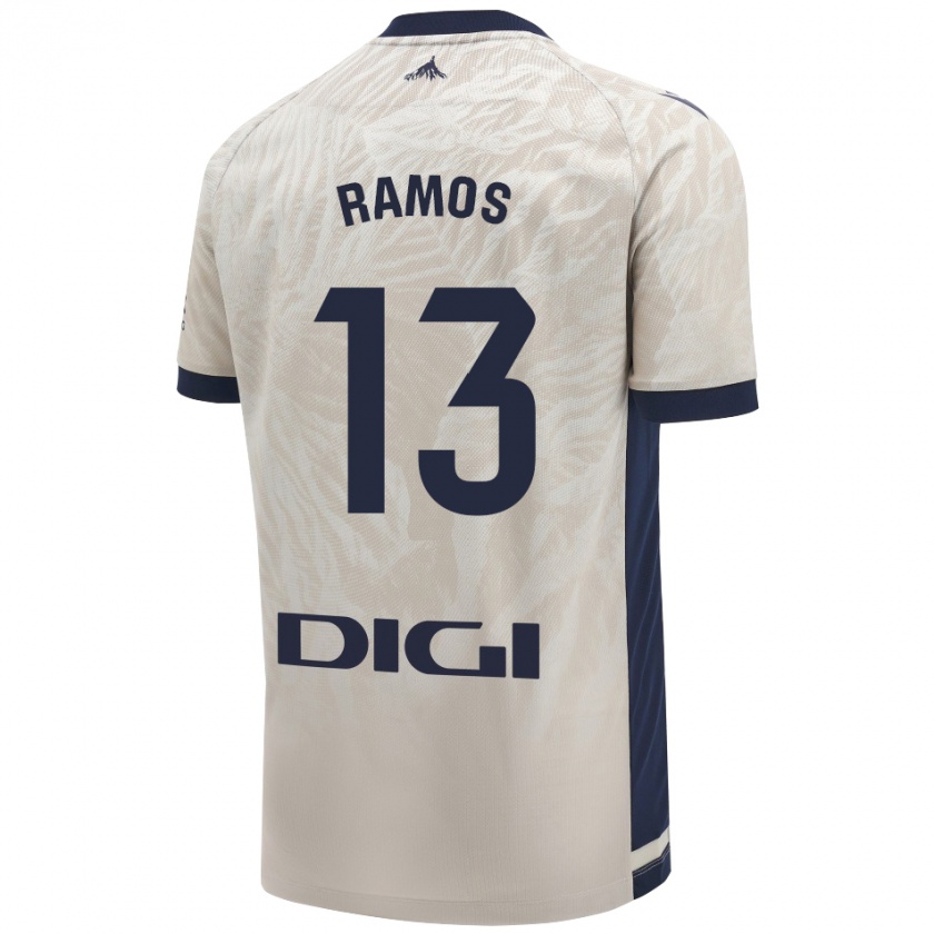 Kandiny Herren Darío Ramos #13 Hellgrau Auswärtstrikot Trikot 2024/25 T-Shirt