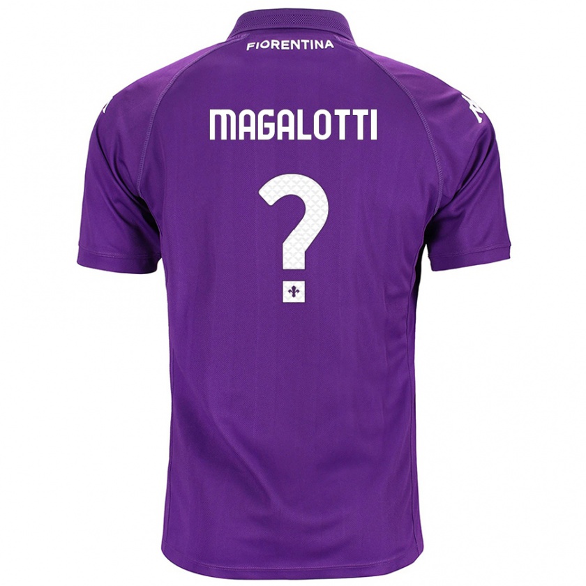 Kandiny Damen Mattia Magalotti #0 Violett Heimtrikot Trikot 2024/25 T-Shirt