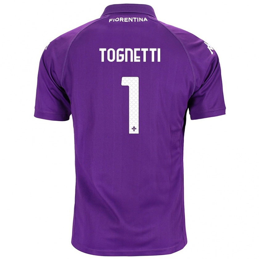 Kandiny Damen Laerte Tognetti #1 Violett Heimtrikot Trikot 2024/25 T-Shirt