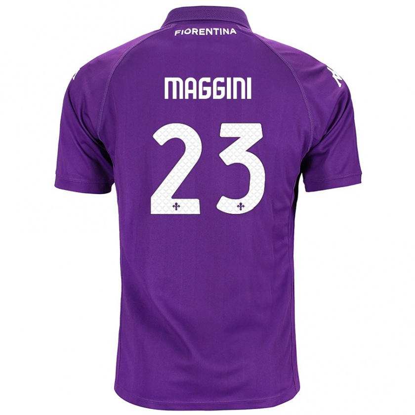 Kandiny Damen Filippo Maggini #23 Violett Heimtrikot Trikot 2024/25 T-Shirt