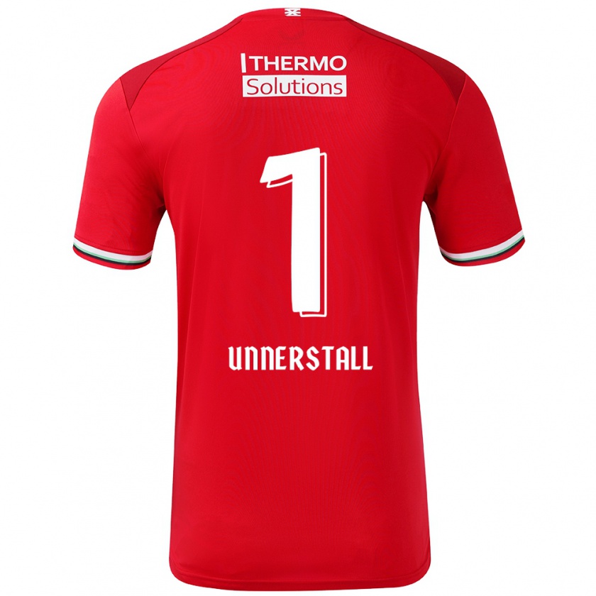 Kandiny Damen Lars Unnerstall #1 Rot Weiß Heimtrikot Trikot 2024/25 T-Shirt