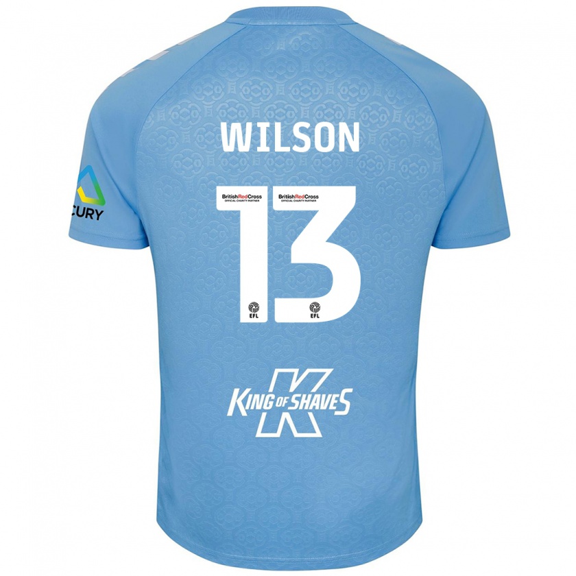 Kandiny Damen Ben Wilson #13 Blau Weiß Heimtrikot Trikot 2024/25 T-Shirt