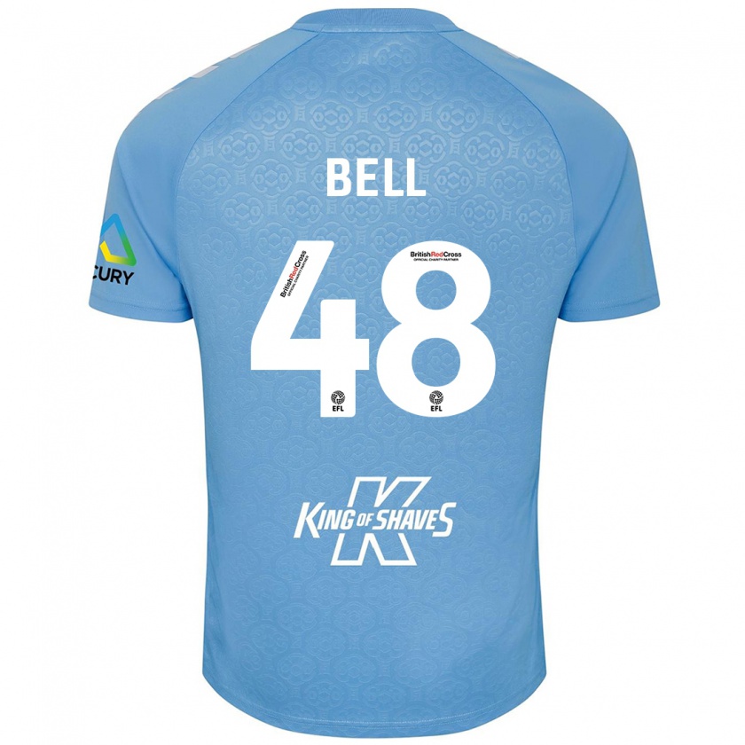 Kandiny Damen Luke Bell #48 Blau Weiß Heimtrikot Trikot 2024/25 T-Shirt