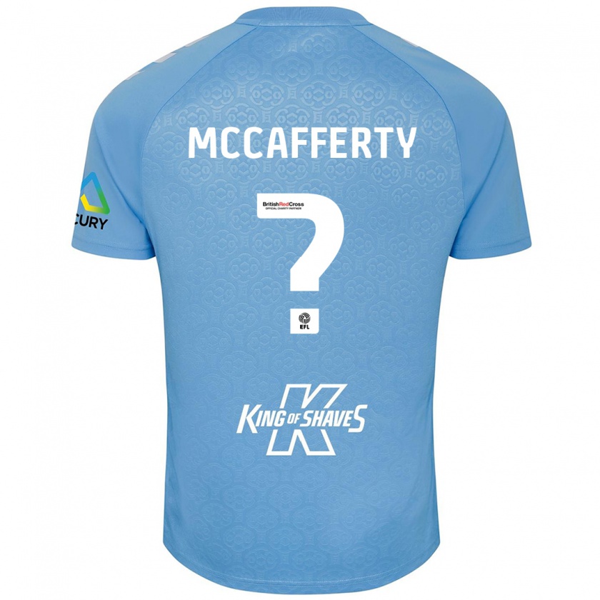 Kandiny Damen Lewys Mccafferty #0 Blau Weiß Heimtrikot Trikot 2024/25 T-Shirt