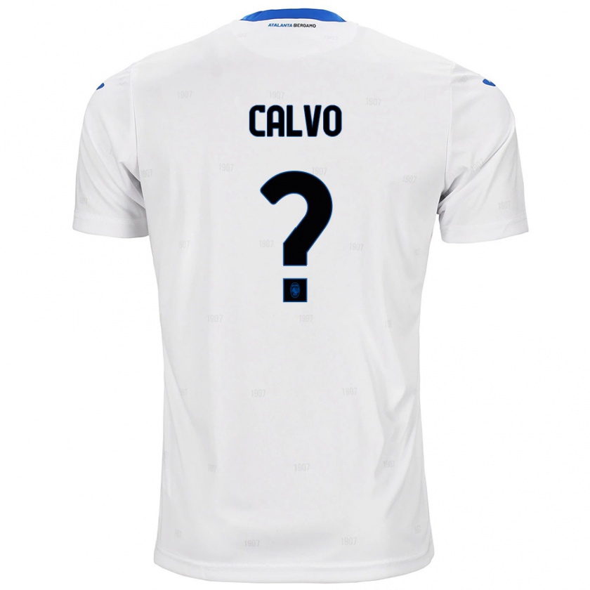 Kandiny Damen Filippo Calvo #0 Weiß Auswärtstrikot Trikot 2024/25 T-Shirt