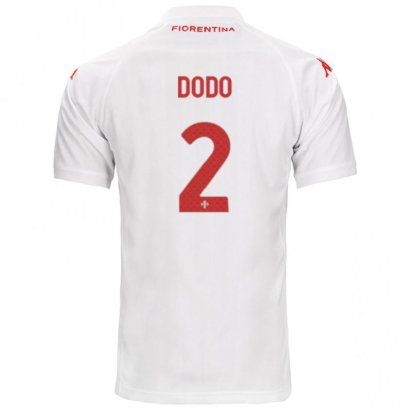 Kandiny Damen Dodô #2 Weiß Auswärtstrikot Trikot 2024/25 T-Shirt