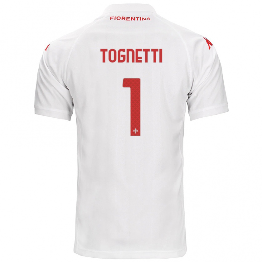 Kandiny Damen Laerte Tognetti #1 Weiß Auswärtstrikot Trikot 2024/25 T-Shirt