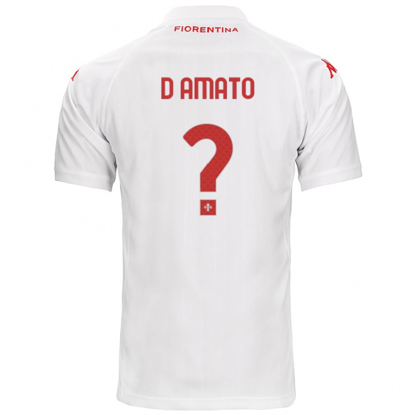 Kandiny Damen Gabriele D'amato #0 Weiß Auswärtstrikot Trikot 2024/25 T-Shirt