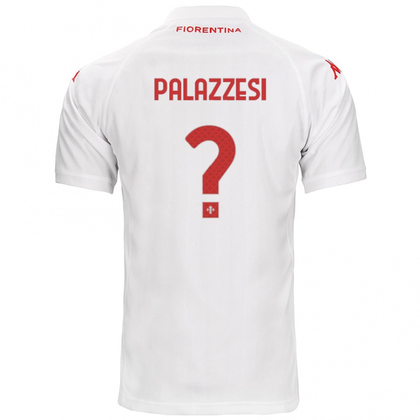 Kandiny Damen Yuri Palazzesi #0 Weiß Auswärtstrikot Trikot 2024/25 T-Shirt