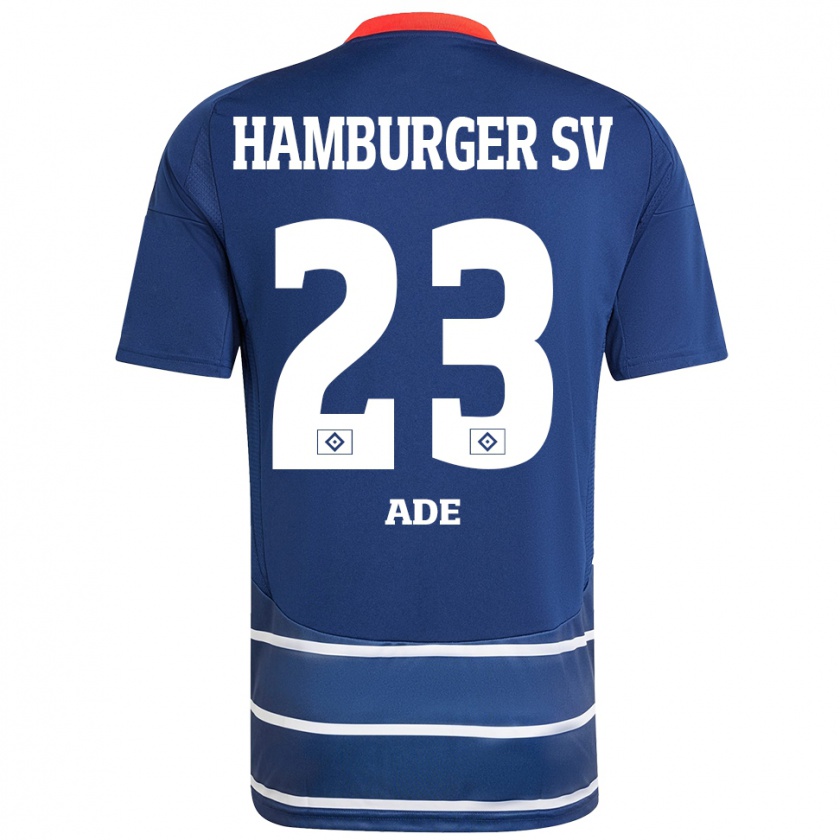 Kandiny Damen Jeremy Ade #23 Dunkelblau Auswärtstrikot Trikot 2024/25 T-Shirt