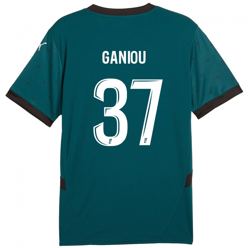 Kandiny Damen Ismaëlo Ganiou #37 Dunkelgrün Auswärtstrikot Trikot 2024/25 T-Shirt