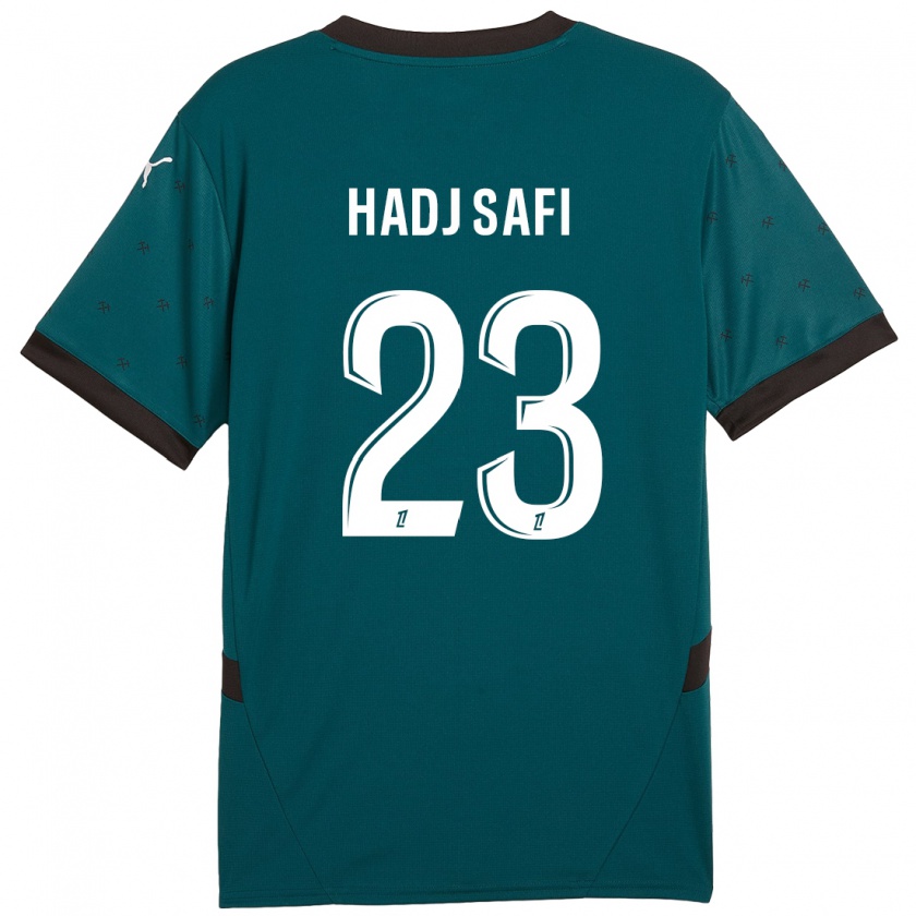 Kandiny Damen Souhina Hadj Safi #23 Dunkelgrün Auswärtstrikot Trikot 2024/25 T-Shirt