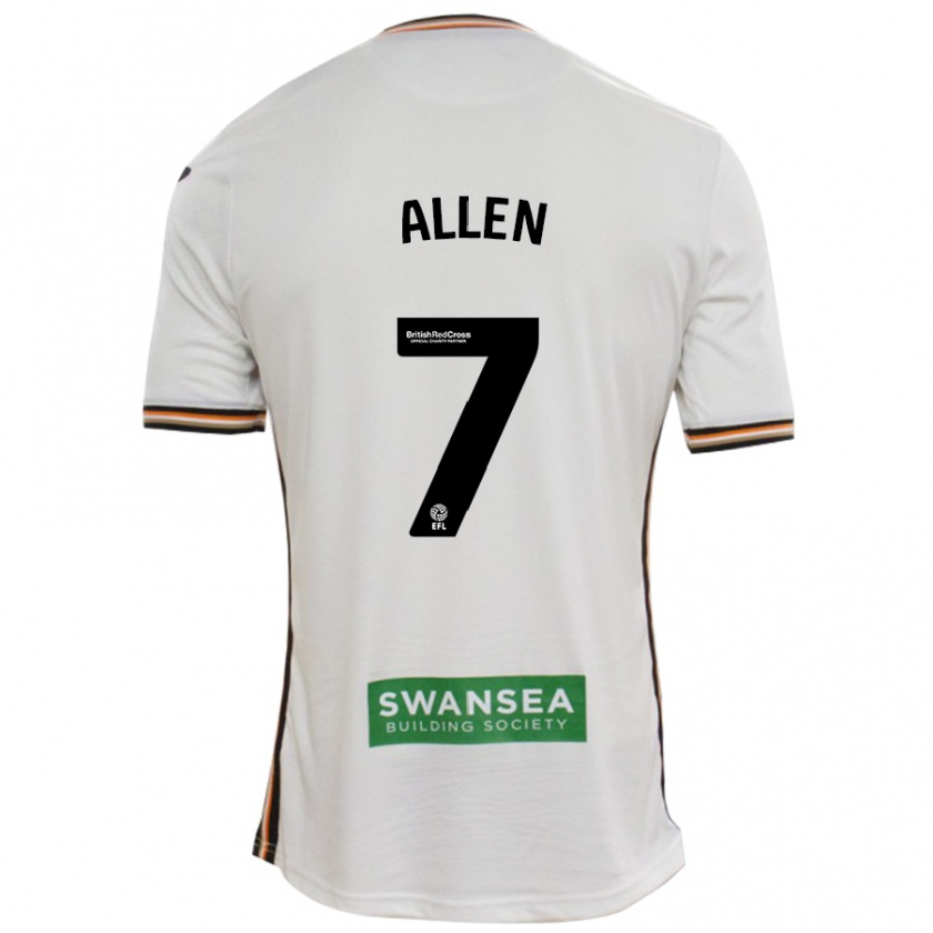 Kandiny Kinder Joe Allen #7 Rot Weiß Heimtrikot Trikot 2024/25 T-Shirt