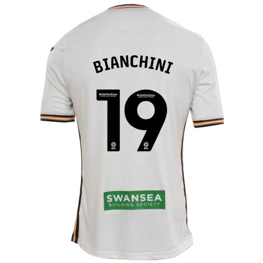 Kandiny Kinder Florian Bianchini #19 Rot Weiß Heimtrikot Trikot 2024/25 T-Shirt