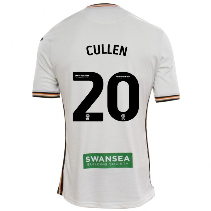 Kandiny Kinder Liam Cullen #20 Rot Weiß Heimtrikot Trikot 2024/25 T-Shirt