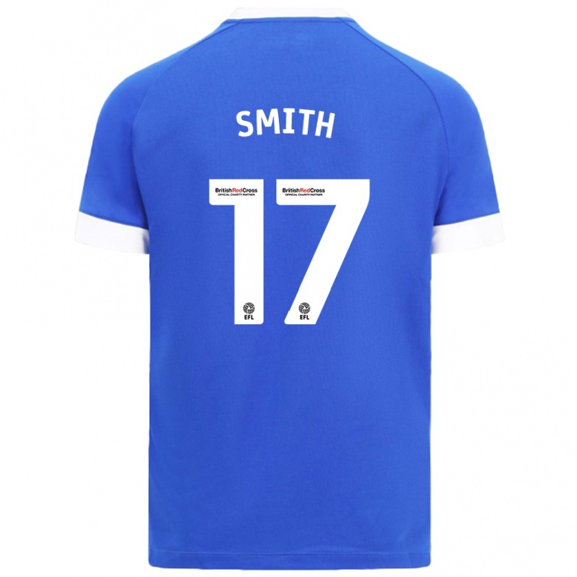 Kandiny Kinder Hollie Smith #17 Himmelblau Heimtrikot Trikot 2024/25 T-Shirt