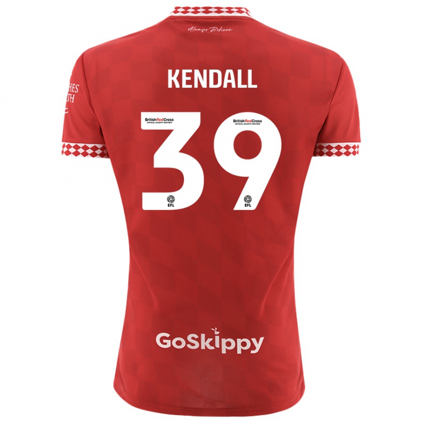 Kandiny Kinder Maya Kendall #39 Rot Heimtrikot Trikot 2024/25 T-Shirt