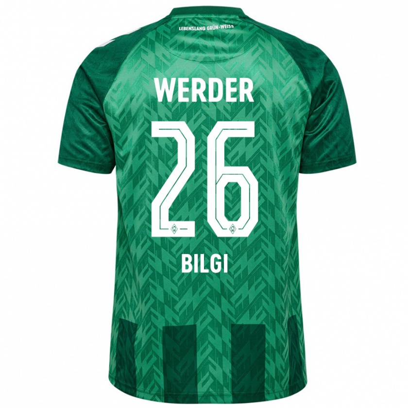 Kandiny Kinder Süleyman Bilgi #26 Grün Heimtrikot Trikot 2024/25 T-Shirt