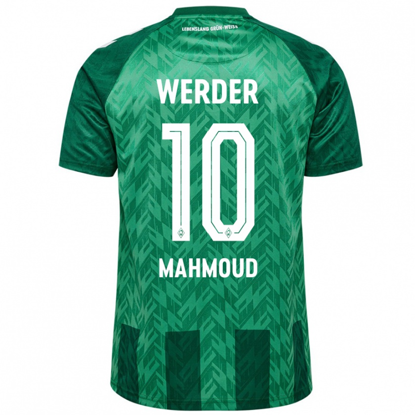 Kandiny Kinder Tuana Mahmoud #10 Grün Heimtrikot Trikot 2024/25 T-Shirt