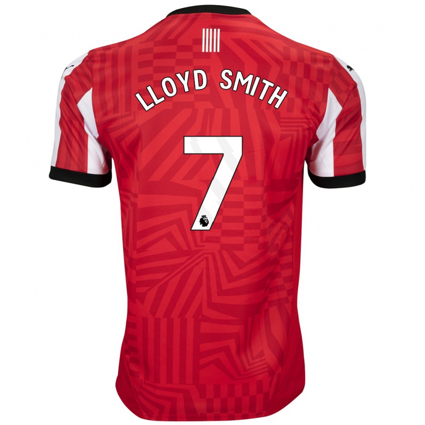 Kandiny Kinder Lexi Lloyd-Smith #7 Rot Weiß Heimtrikot Trikot 2024/25 T-Shirt