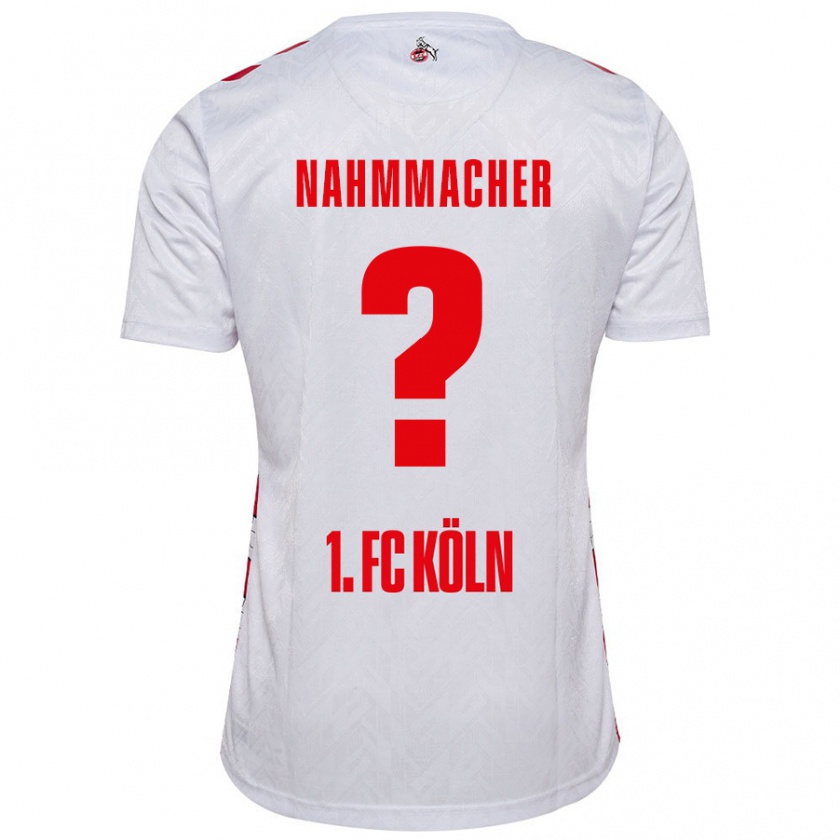 Kandiny Kinder Emil Nahmmacher #0 Weiß Rot Heimtrikot Trikot 2024/25 T-Shirt